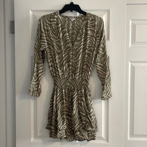 Rails long sleeve dress